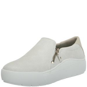 DR. SCHOLL'S SHOES WOMENS TIME OFF NOW PLATFORM SNEAKER OFF WHITE DREAM 7.5